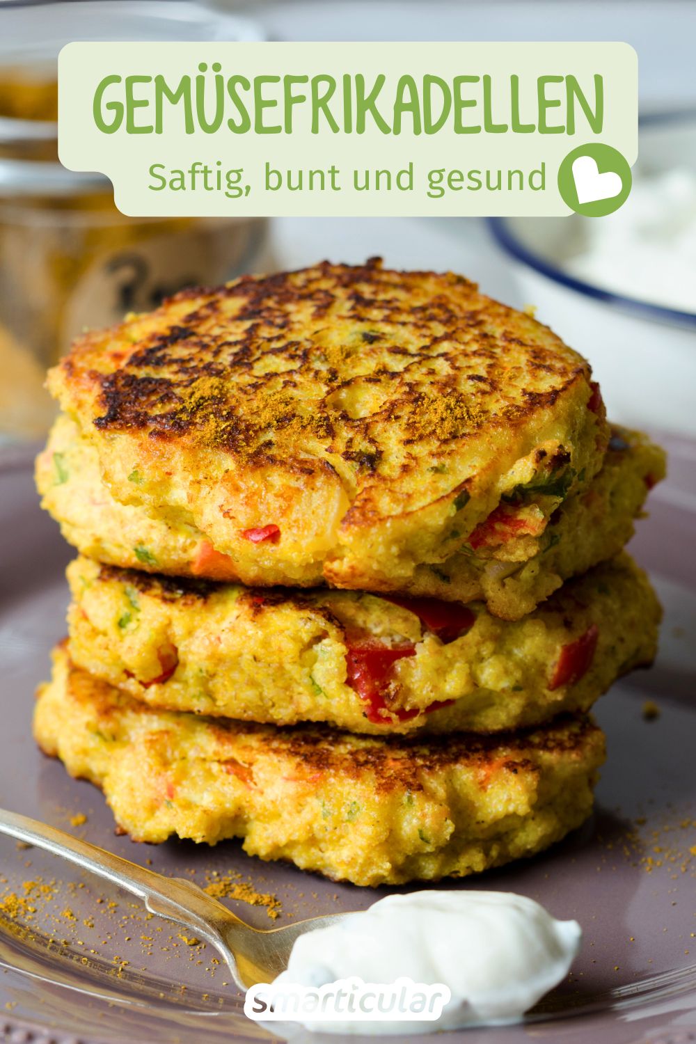 Gemüsefrikadellen sind schnell gemacht und lassen sich nach Geschmack und Saison varieeren - ein saftig, bunter und gesunder Genuss.