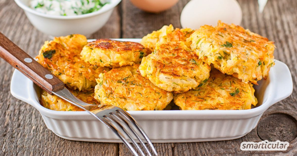 Gemüsefrikadellen sind schnell gemacht und lassen sich nach Geschmack und Saison varieeren - ein saftig, bunter und gesunder Genuss.