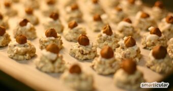 Mit diesem einfachen Rezept zauberst du saftige Haselnussmakronen aus nur fünf Zutaten – die du wahrscheinlich bereits zu Hause hast.