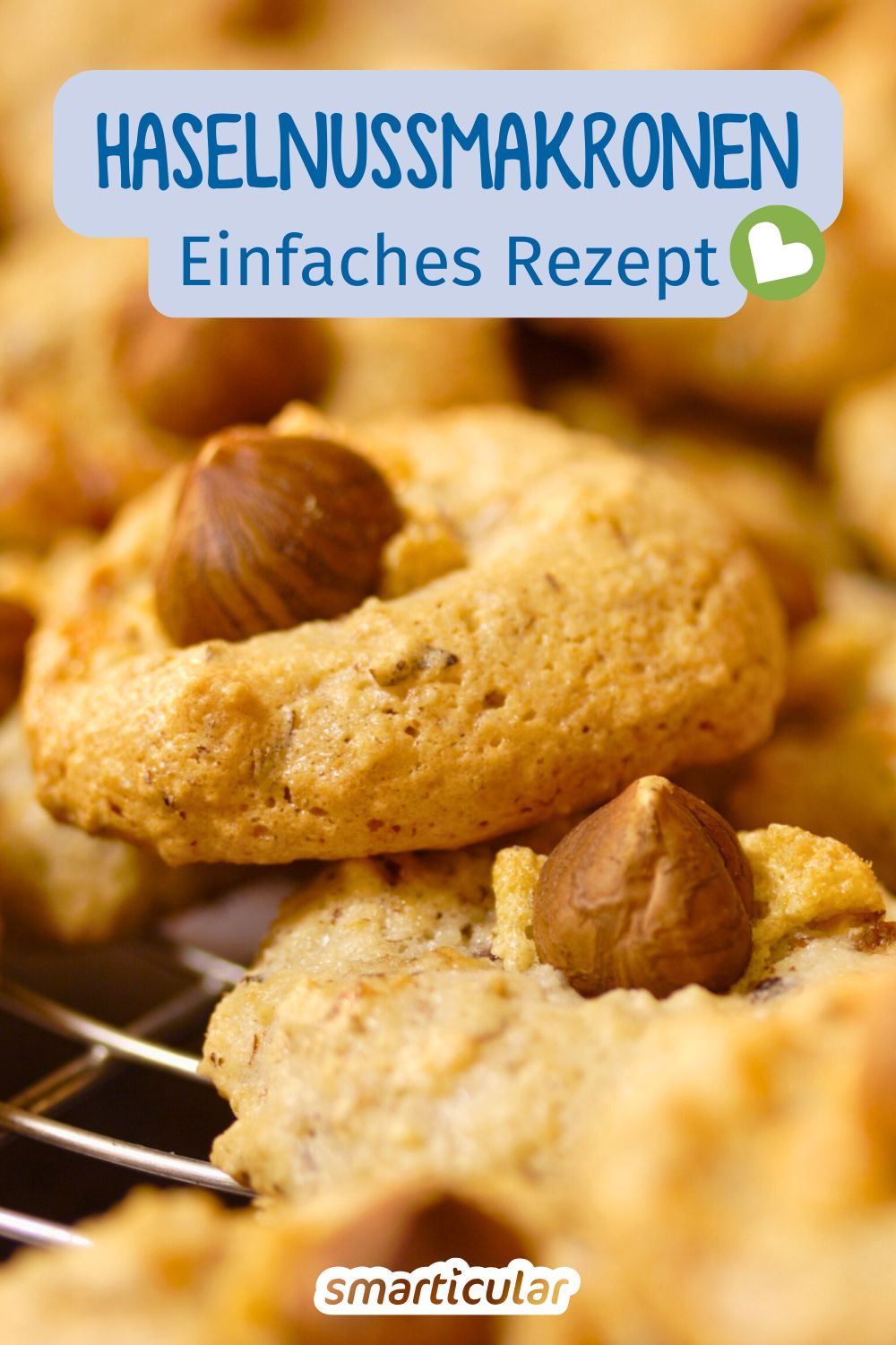 Haselnussmakronen backen - einfach und schnell – smarticular Verlag