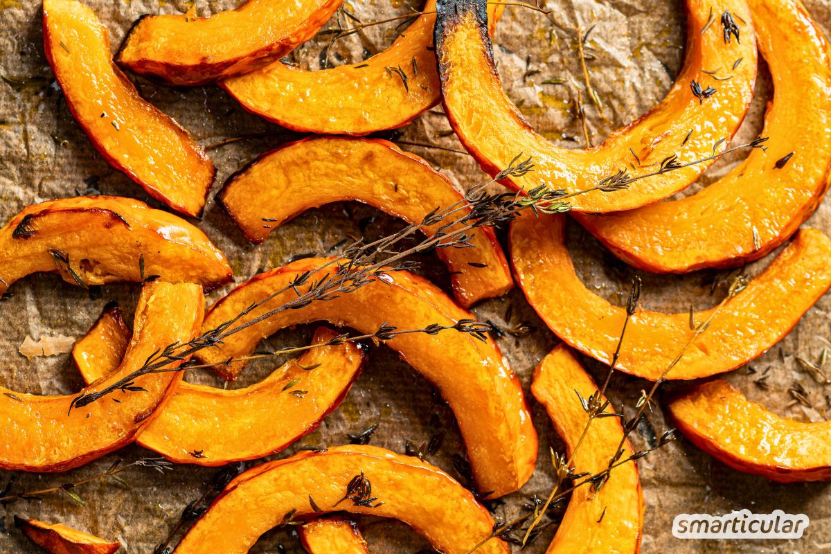 Rezept f&uuml;r marinierten Ofenk&uuml;rbis
