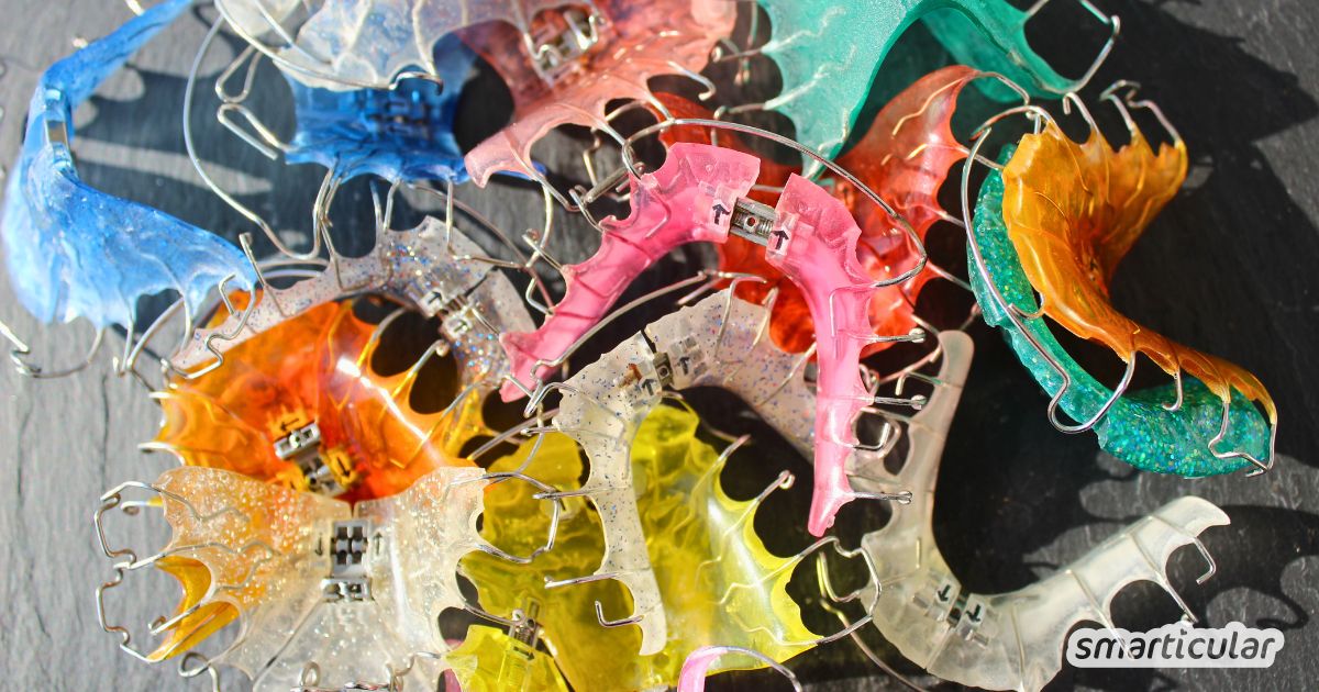 Wie du deine Zahnspange reinigst, mit Hausmitteln wie Natron oder Essig und dabei Umwelt, Gesundheit und Geldbeutel schonst.