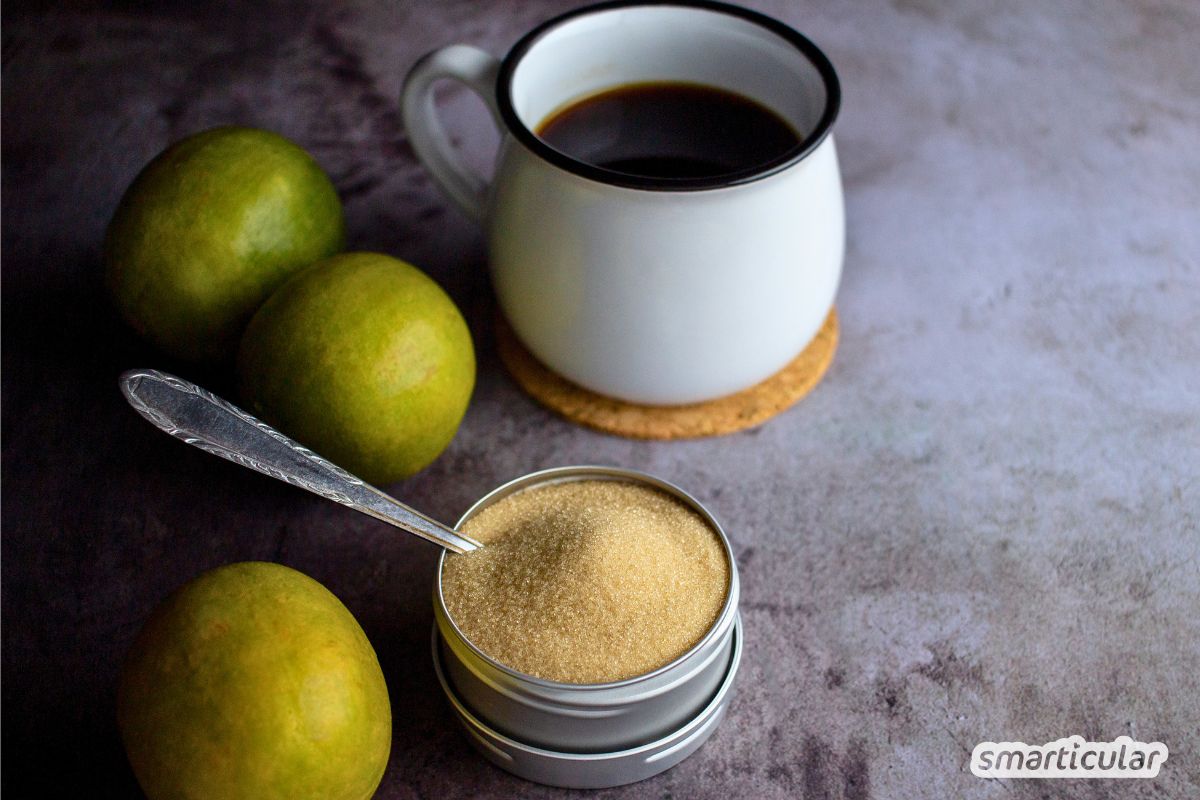 Alles, was du über die Trend-Süße Mönchsfrucht-Zucker wissen solltest: Produktauswahl, Dosierung, Vorteile und mögliche Nachteile.