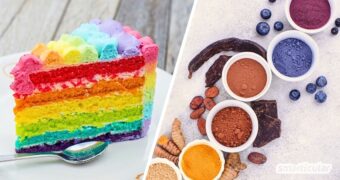 Erfahre, warum Azofarbstoffe bedenklich sind und wie du mit Kurkuma, Beeren & Co. einfach einen gesunden Regenbogen auf den Teller zauberst.