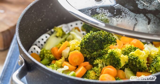 Vitalstoffe und Aroma bewahren: Erfahre, warum Dämpfen so gesund ist und wie du es richtig machst - mit preiswerten Utensilien.