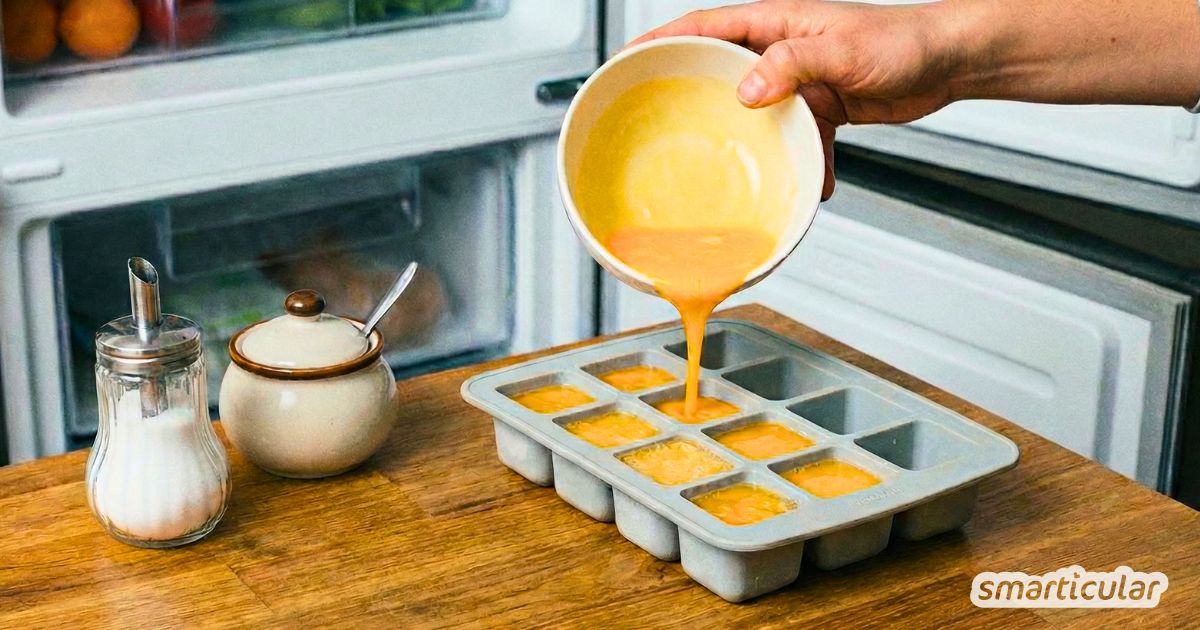 Eigelb einfrieren ohne Qualitätsverlust: Mit einem kleinen Trick bleibt es auch nach dem Auftauen gut verwendbar – ideal für den Vorrat.