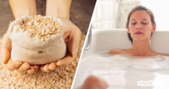 Ein Haferflocken-Bad beruhigt gereizte Haut und spendet Feuchtigkeit. Wir zeigen wie du es mit Flocken oder kolloidalem Hafermehl anwendest.