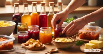 Wie lange halten selbst gemachte Marmeladen, Joghurt oder Pesto? Erfahre alles Wichtige über die Haltbarkeit deiner DIY-Vorräte!