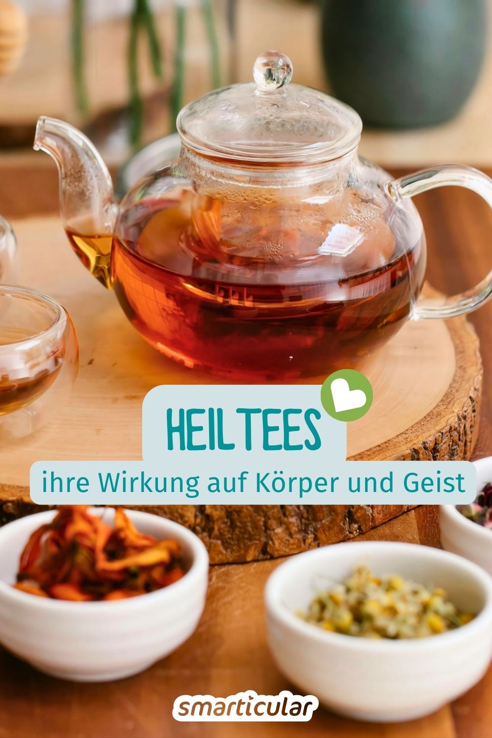 Von Entspannung bis Verdauungshilfe: Entdecke die Kraft heimischer Heiltees und welcher Tee bei welchen Wehwehchen wirklich hilft.
