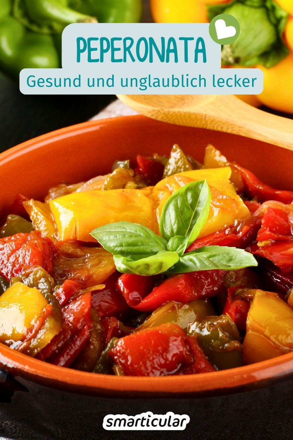 Oregano Peperonata einfach selber machen: Mediterranes Rezept mit frischem Oregano, viel Gemüse und wertvollen Tipps für die Zubereitung.