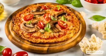Saftige Blumenkohl-Pizza gefällig? Entdecke das beste Low-Carb-Rezept mit Tipps für den perfekten Boden. Gesund, glutenfrei und lecker!