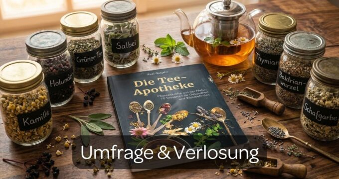 Umfrage & Verlosung für unser neues Buch: Die Tee-Apotheke