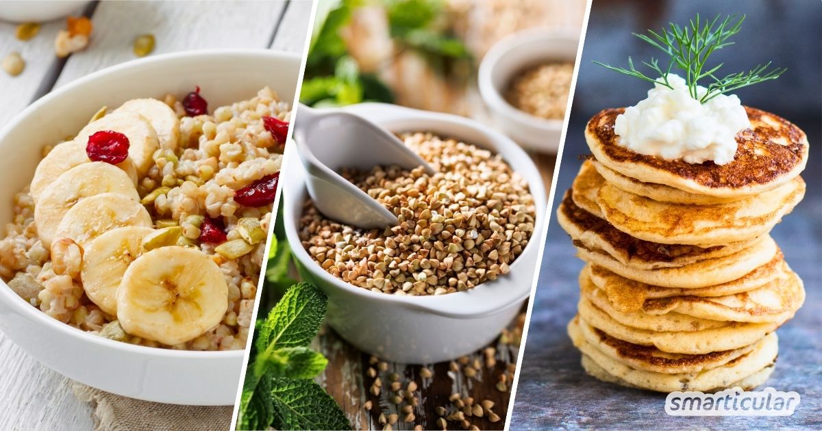 Buchweizen ist gesund, glutenfrei und vielseitig. Entdecke die besten Rezepte für Pfannkuchen, Porridge, Blinis und mehr. Jetzt nachkochen!