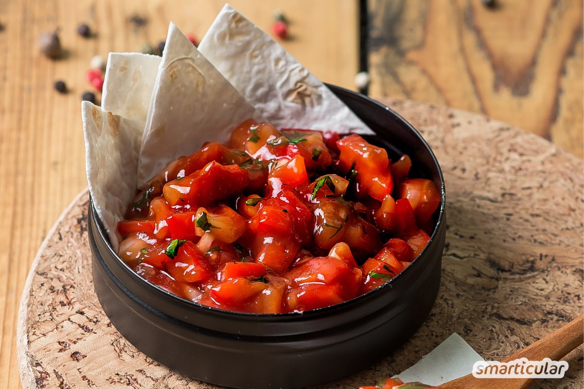 Erdbeer-Salsa selber machen