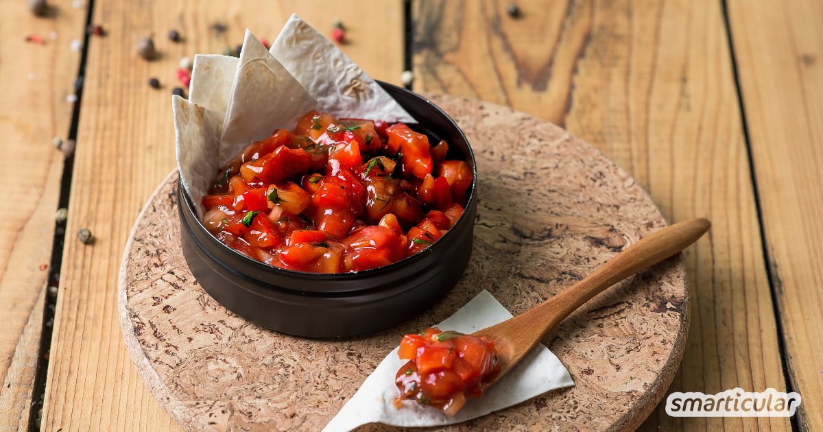 Erdbeer-Salsa ist ein fruchtig-würziger Allrounder, den du einfach selbst machen und vielseitig als Dip, Aufstrich oder zum Grillen verwenden kannst.