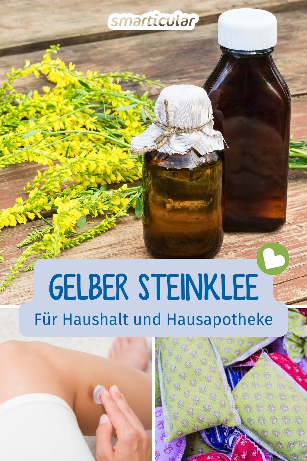 Gelber Steinklee ist ein perfekter Helfer für Vielsitzer! Erfahre, wie du ihn erkennst, sicher trocknest und in der Hausapotheke verwendest.