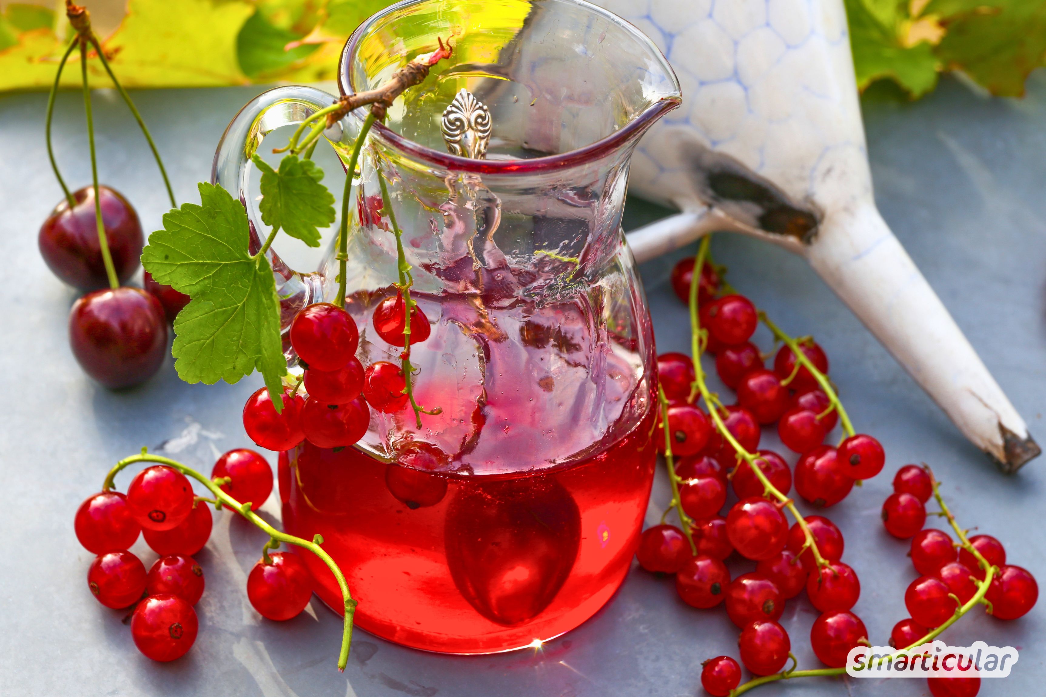 Rezept f&uuml;r Johannisbeersirup