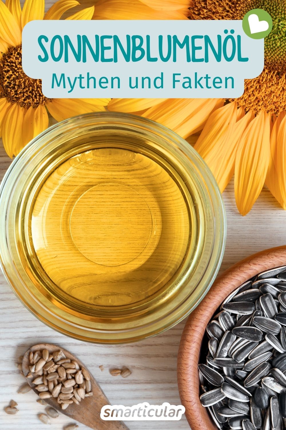 Alles über Sonnenblumenöl: Erfahre, ob es gesund ist, welches sich zum Braten eignet und wie du es für Hautpflege und DIY-Projekte nutzt!
