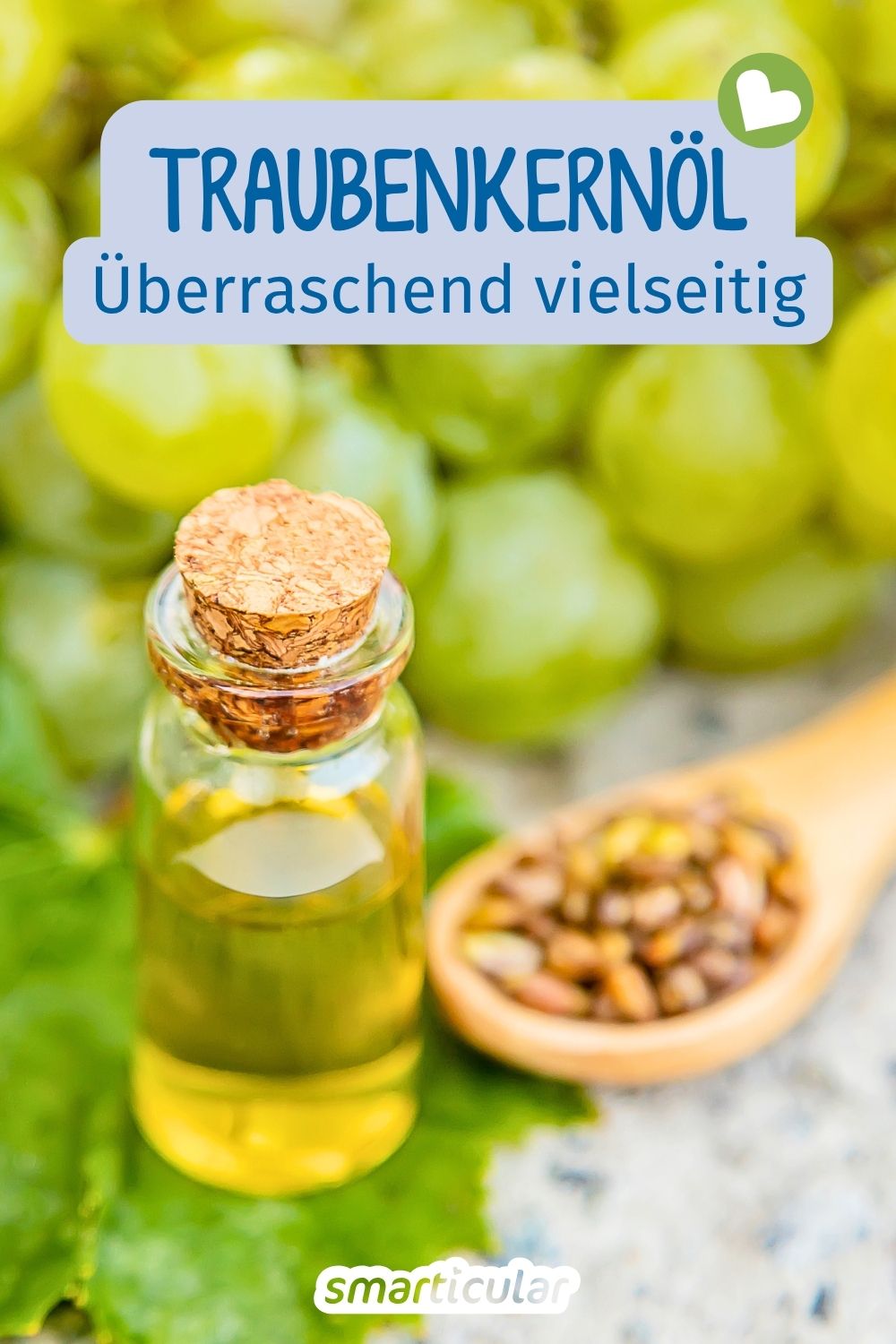 Traubenkernöl ist ein Allround-Talent für Küche, Körperpflege und Haushalt. Erfahre alles über Wirkung, Verwendung und den OPC-Mythos!