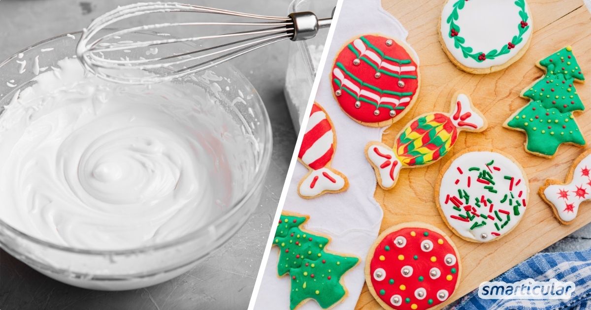 Eiweiß übrig? Entdecke unser Rezept für perfekten Zuckerguss mit Eiweiß (Royal Icing). Strahlend weiß und ideal auch für feine Verzierungen.