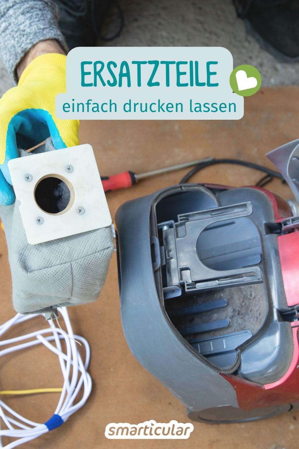 Ersatzteile aus dem 3D-Drucker: Erfahre, wie du defekte Geräte ohne eigenen Drucker dank lokaler Netzwerke nachhaltig rettest.