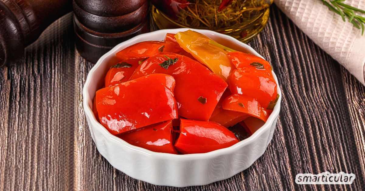 Erfahre, wie du Paprika einlegst und nachhaltig haltbarmachst, welche Gewürze am besten passen und typische Fehler vermeidest.