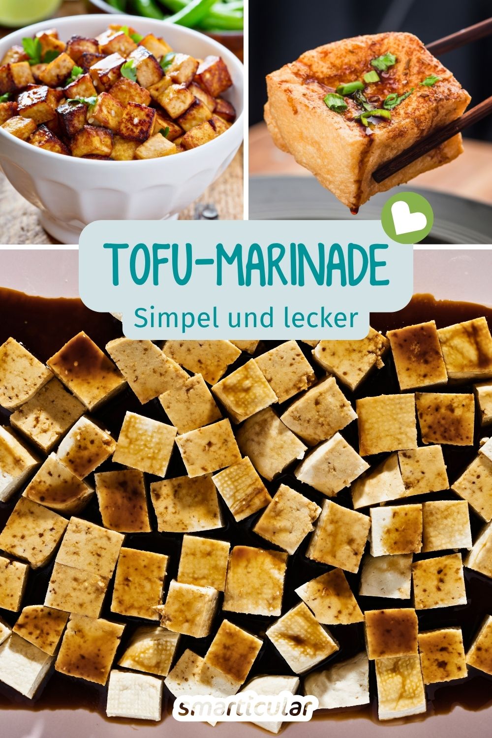 Naturtofu schmeckt fade? Nicht mit der richtigen Tofu-Marinade! Entdecke ein schnelles Rezept aus einfach Zutaten - mit Zubereitungs-Tipps!