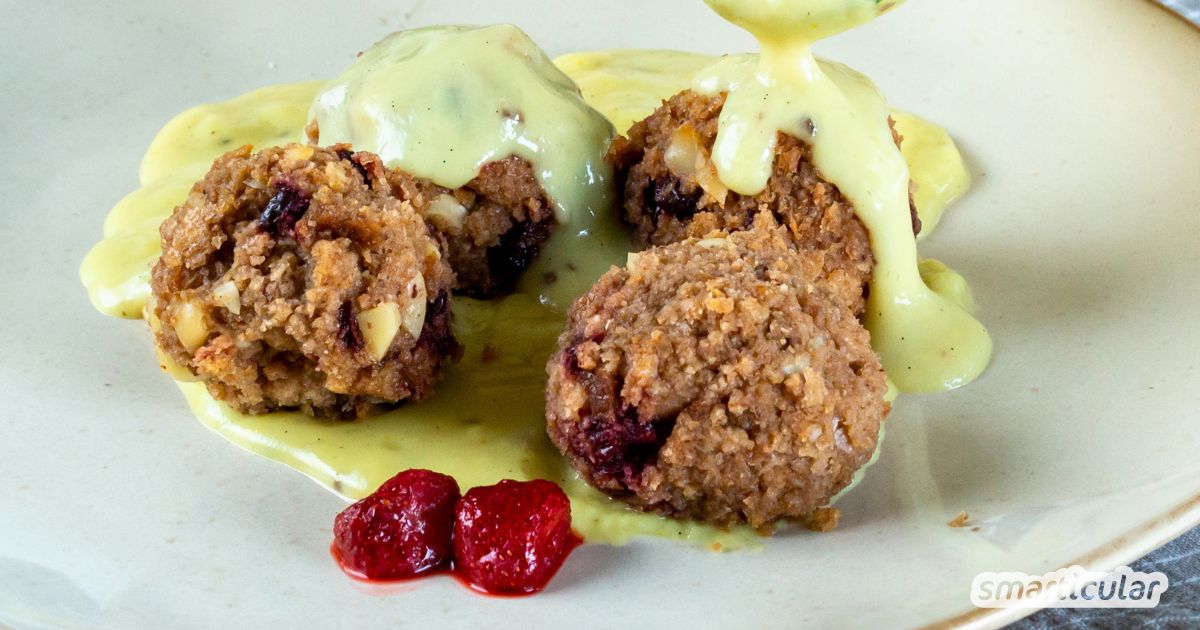 Wirf hartes Brot nicht in den Müll! Entdecke, wie du aus Brotresten ganz einfach köstliche, süße Brotbällchen als Snack oder Dessert zubereitest.