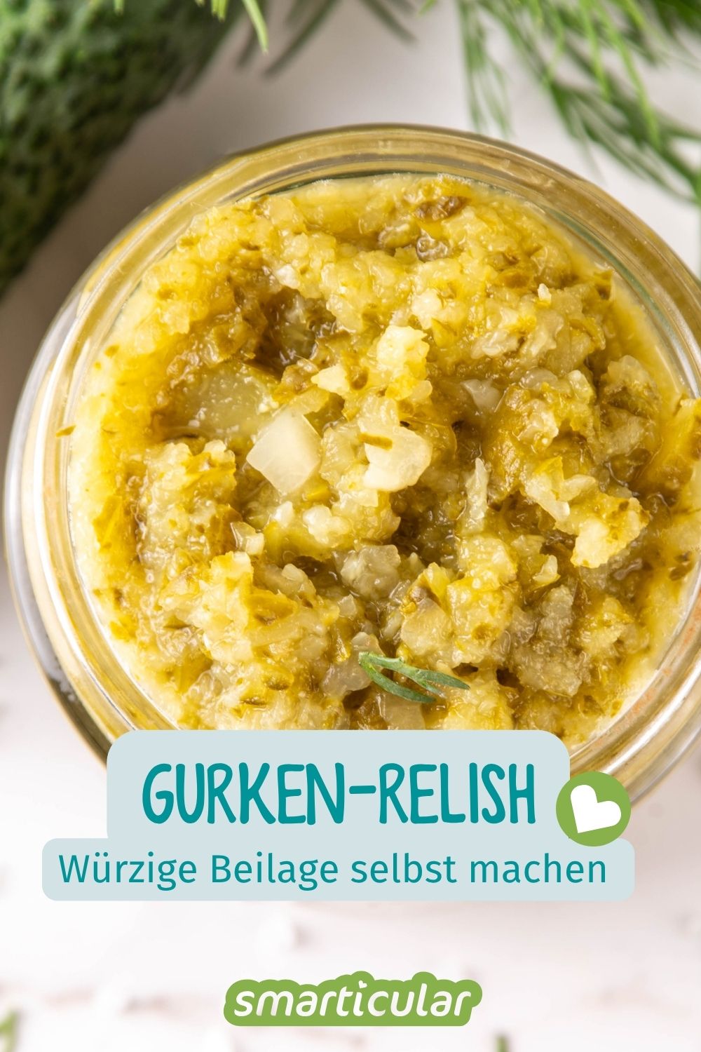 Mit diesem Rezept gelingt ein würzig-süßes Gurken-Relish zur Ernteverwertung schnell und schmeckt fantastisch.