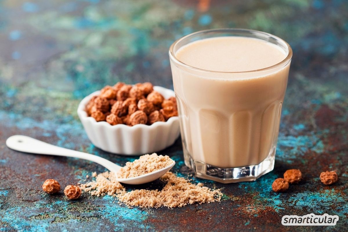 Rezept f&uuml;r Erdmandelmilch