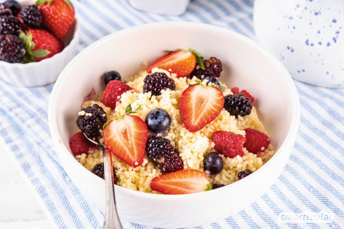 Rezept f&uuml;r s&uuml;&szlig;en Couscous