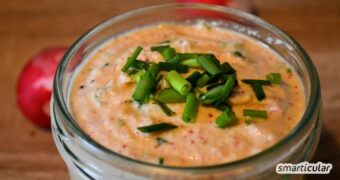 Dieser cremige Radieschen-Aufstrich steht blitzschnell auf dem Tisch. Entdecke ein einfaches Rezept für einen gesunden, leckeren Brotbelag!