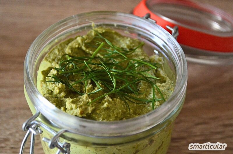Pikanten Senfaufstrich mit Dill selber machen