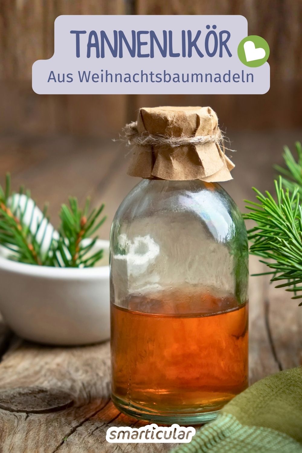 Tannenlikör selber machen: So lässt sich der Bio-Weihnachtsbaum verwerten. Ein einfaches Rezept für würzigen Likör aus Tannennadeln.