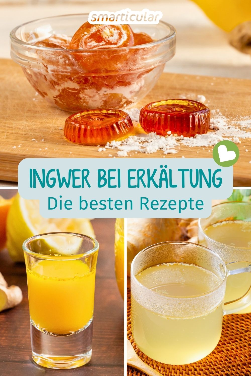 Halskratzen oder Frösteln? So hilft Ingwer bei Erkältung: Die besten Rezepte von Tee bis Shot für eine schnelle Linderung. Jetzt nachmachen!