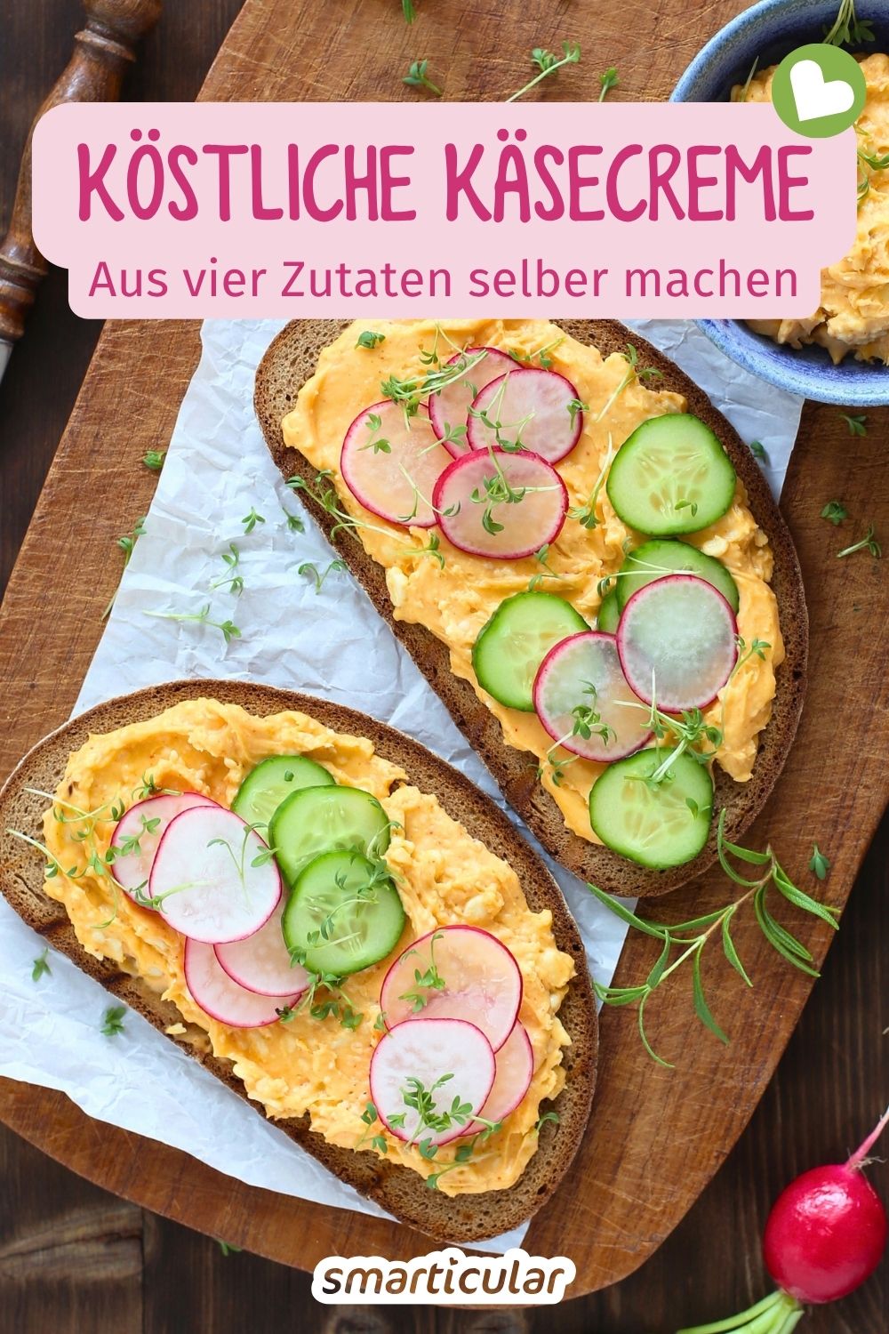 Aus Käseresten eine würzige Käsecreme zaubern: Einfaches Fromage-fort-Rezept zur Resteverwertung – schnell, cremig und richtig lecker.